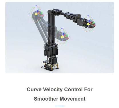 5 + 1 DOF High-Torque Serial Bus Servo Robotic Arm Kit, Based On ESP32, 2-DOF Wrist Joint, Wireless Control, Compatible Le Robot