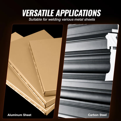 SucceBuy Portable Spot Welder 8KVA Handheld Welding Tip Gun Metal Sheet Spot Welding Machine for Stainless Steel Aluminum Sheet