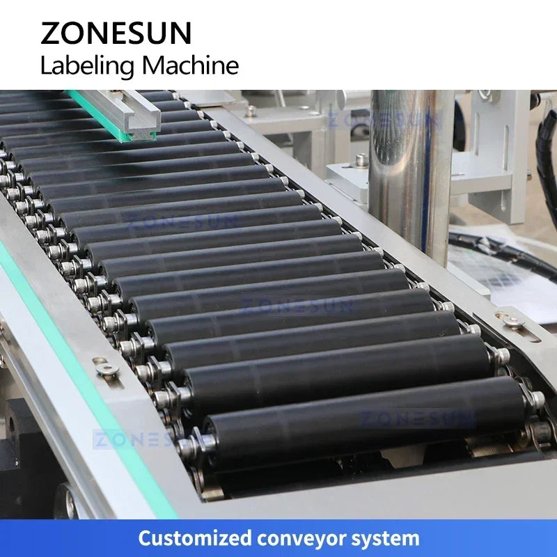 Zonesun Tamper Evident Labeling Machine Tamper Proof Seal Label for Tubes Label Applicator ZS-TB823F