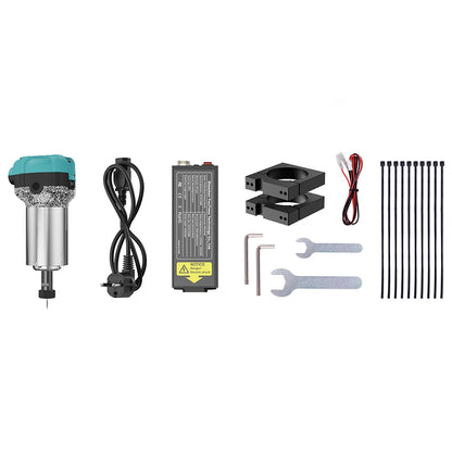 CNC Wood Router Trimmer Electric Trimmer Router 800W Wood Trimmer Router Spindle For Milling Laser Engraver TTC450 TTC450 pro