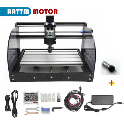【BZ EU US】3018 Pro MAX 3 Axis GRBL CNC laser engraving Router Milling Machine with Offline Controller