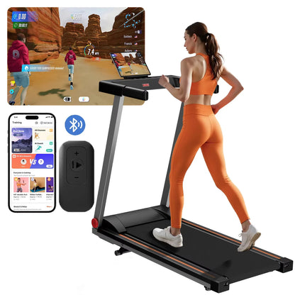 4in1 Treadmills for Home with Incline Foldable Handles Treadmill 300LBS Capacity 3.0HP 7.5MPH Folding Running Treadmill Exercise