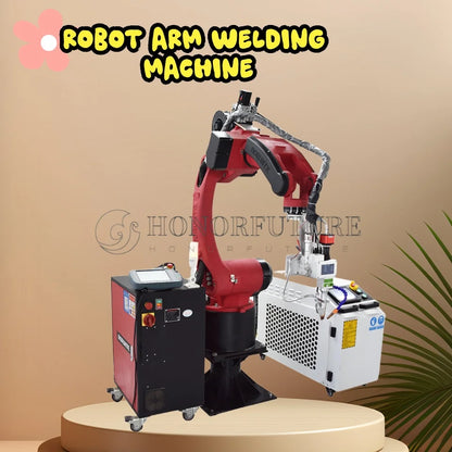 Automatic Robot Arm Welding Machine Six AIXS Robotic Arm Welder Fiber Laser Welding Machine