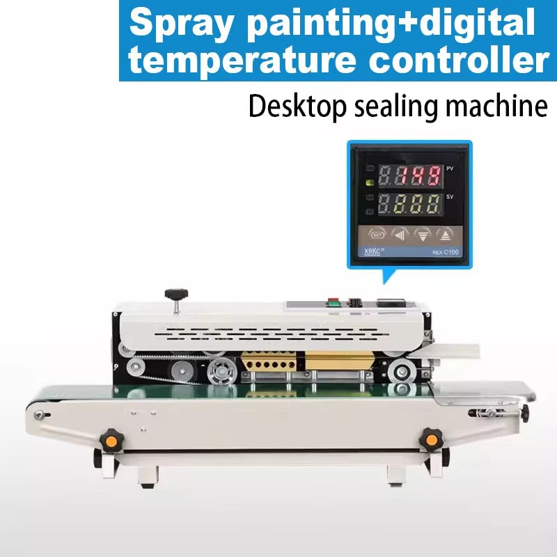 Automatic Sealing Machine Aluminum Foil Plastic Film Packaging Bag Sealing Machine Continuous Bag Sealing Machine