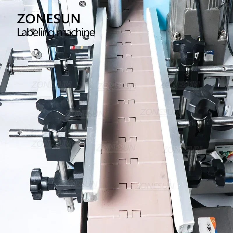 ZONESUN ZS-TB500A Automatic Label Applicator Jar PET Round Bottle Labeling Machine with Date Coder