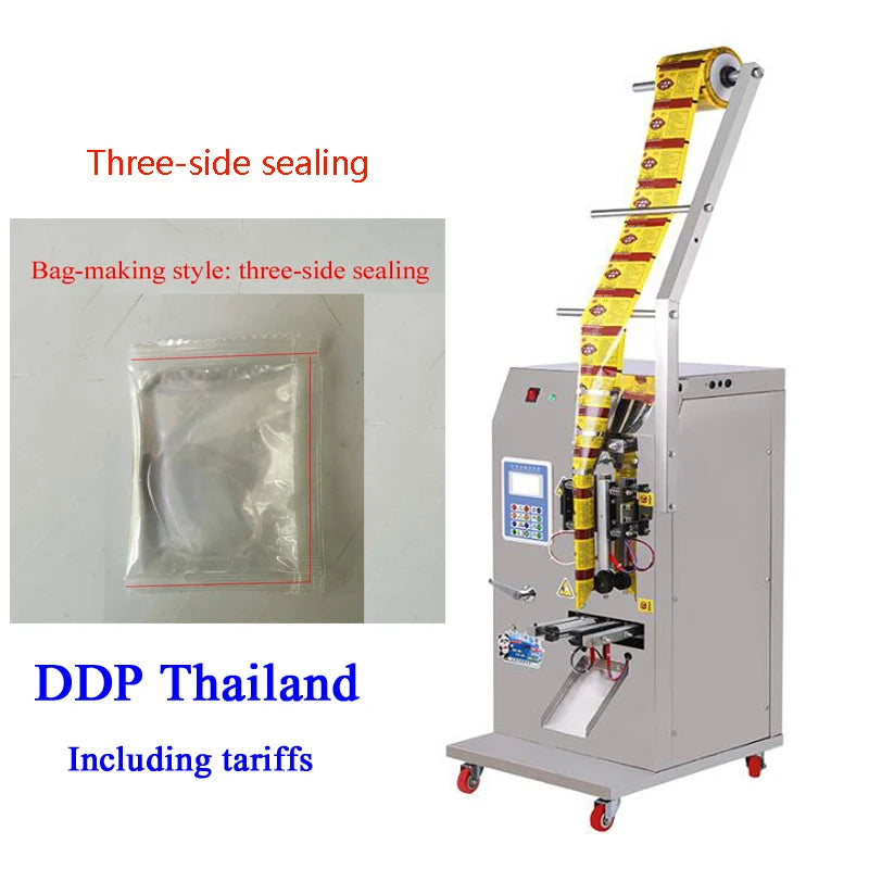Including Tariffs Electric Liquid Packaging Machine With Adjustable Capacity And Self Priming Liquid Packing Machine