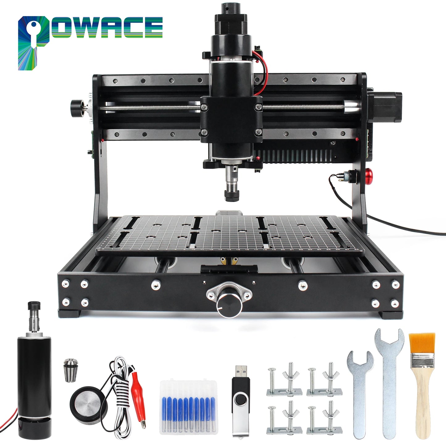 【EU US BR】DIY 3 Axis GRBL 3020 Plus CNC 3W 5W 10W 15W 20W Laser Engraver Engraving Machine PCB Milling Machine 2 in 1