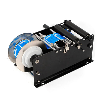 High-Precision Desktop Labeling Machine for Bottles & Cans 10-30pcs/min Durable Iron Construction Easy to Use