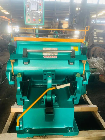 Heavy Duty Automatic Flat Bed Label Paper Box Die Cutting Machine Carton Printing Slotting Die-cutting Creasing Machine