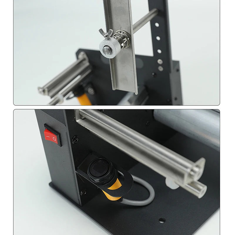 Mini Automatic Label Dispenser Sticker Separating Machine Electric Auto Label Stripping Machine Stripper
