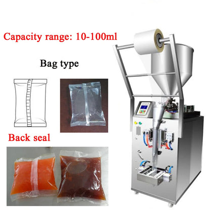 PBOBP Vertical Paste Packaging Machine Food Seal Bags Automatic Electric Food Sealer Packing Machine 220V 110V