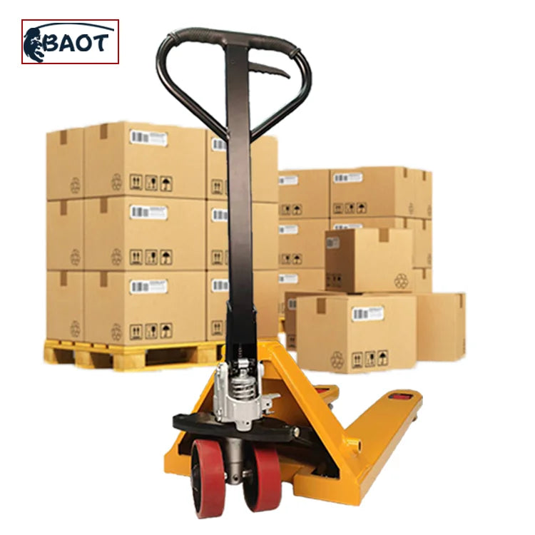 Hydraulic Pallet Jacks 2ton 2.5ton 3ton Manual Hand Pallet Truck for Goods Handing