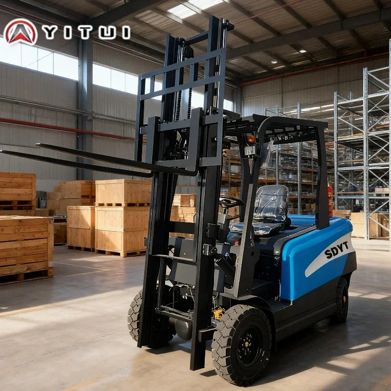 Hot-Selling Customized Mini Electric Forklifts 1Ton 2Ton 3Ton Household High-Load Mini Loading Electric Forklifts Delivered Quic