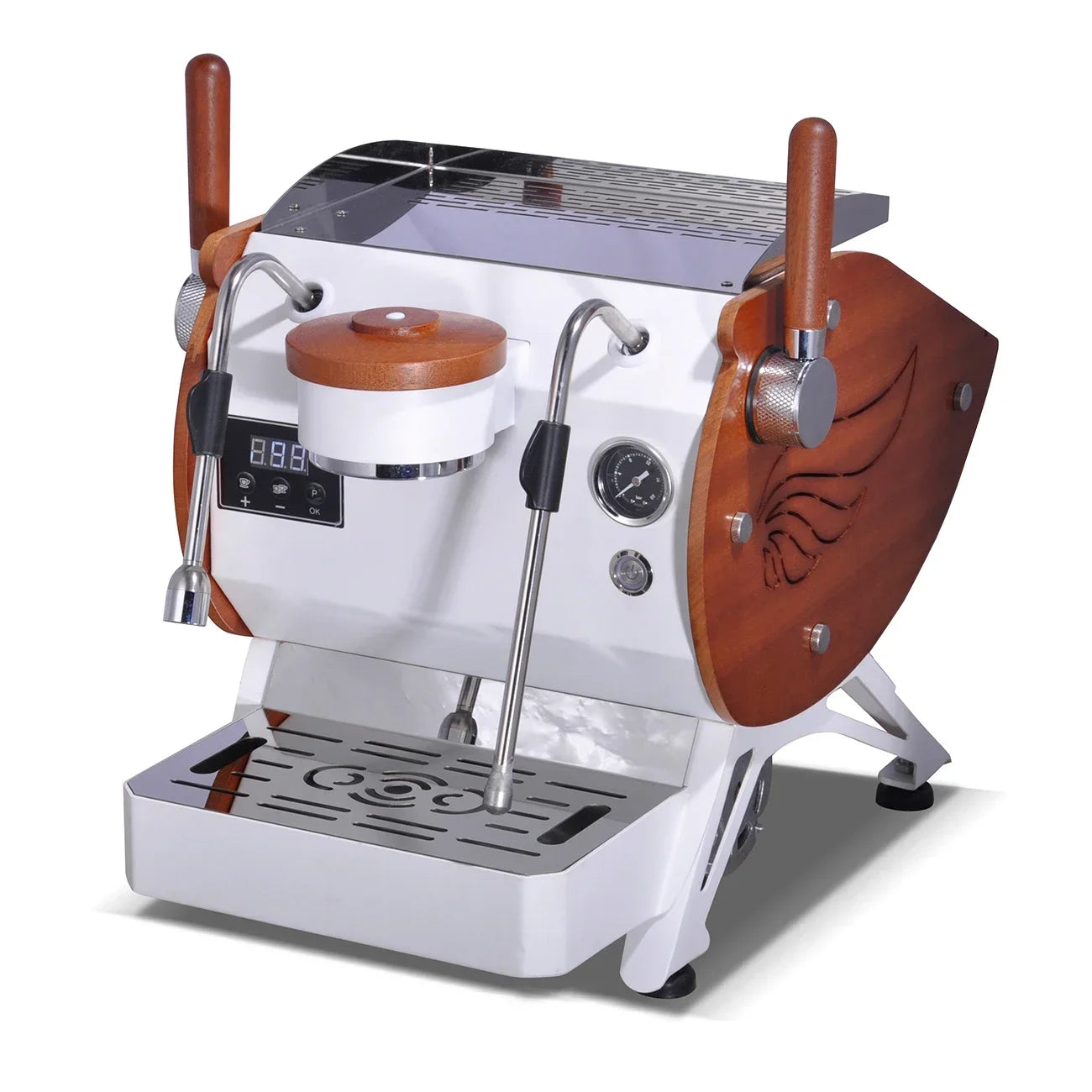 New Style Commercial Dual Nested Boiler Coffe Pub Cafeteras Kahve Makinesi Coffee Maker Espresso Machine