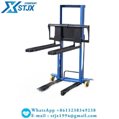 Electric forklift loading and unloading tool portable manual hydraulic transporter