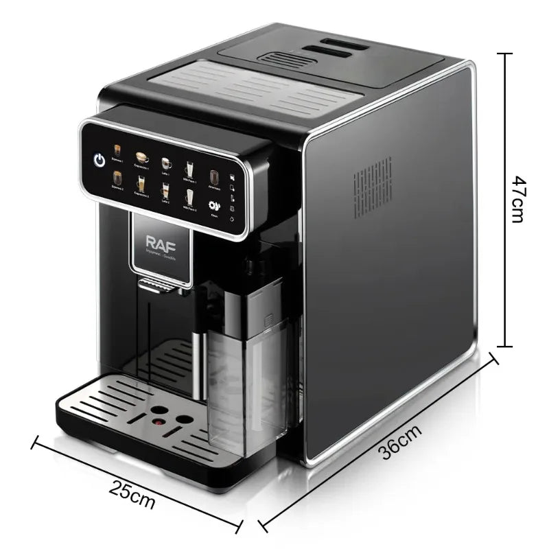 High End Atmosphere  Coffee Machine Household Commercial Intelligent Fully Automatic Touch Screen Espresso Coffee Maker Machine