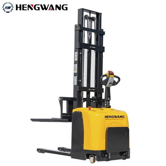 Fully Electric Stacker 2 ton 1 ton 1.5 ton Electric Stacker 1.6M-3.5M Lifting All Electric Forklift Easy Climbing Support Custom