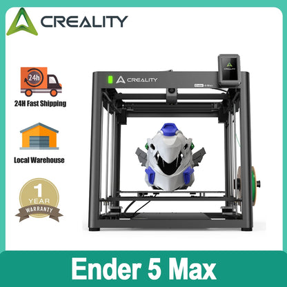 Creality Ender 5 MAX 3D Printer 700 mm/s Uitra Fast Print Speed 36-point Fully Automatic Bed Leveling Big Size 400x400x400mm