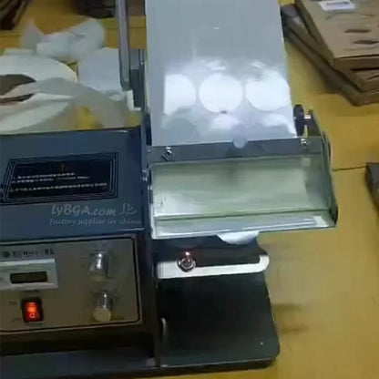 Automatic Label Peeling Machine TR-118C Label Stripping Dispenser Sticker Separating Tool Photoelectric or Fiber Optic Induction