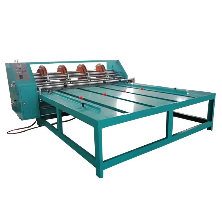Factory Low Price Semi Automatic Rotary Slotting Die Cutting Machine For Corrugated Carton Box Making Pizza Box