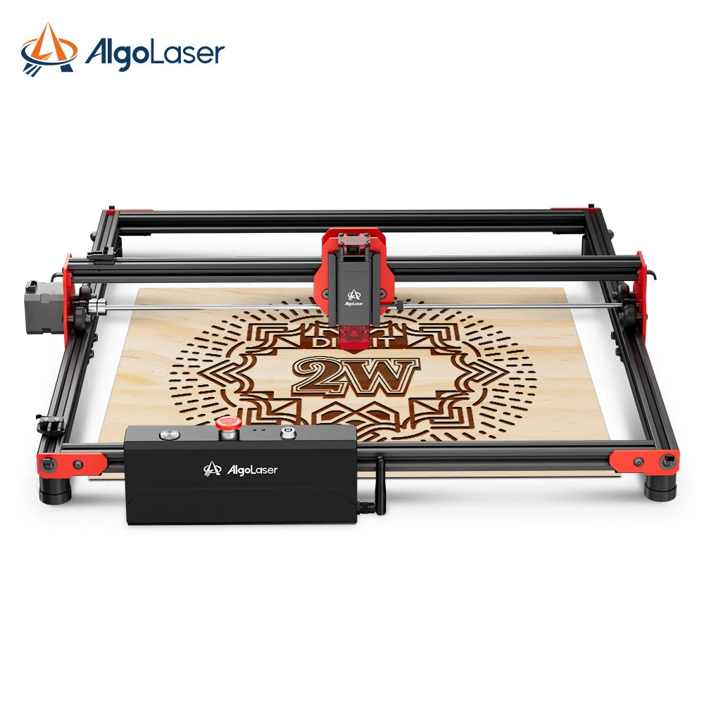 AlgoLaser DIY Kit Laser Engraver 2/5/10/20W Output Diode Cutting Machine High Precision Engraving Machines DIY Cutter for Wood