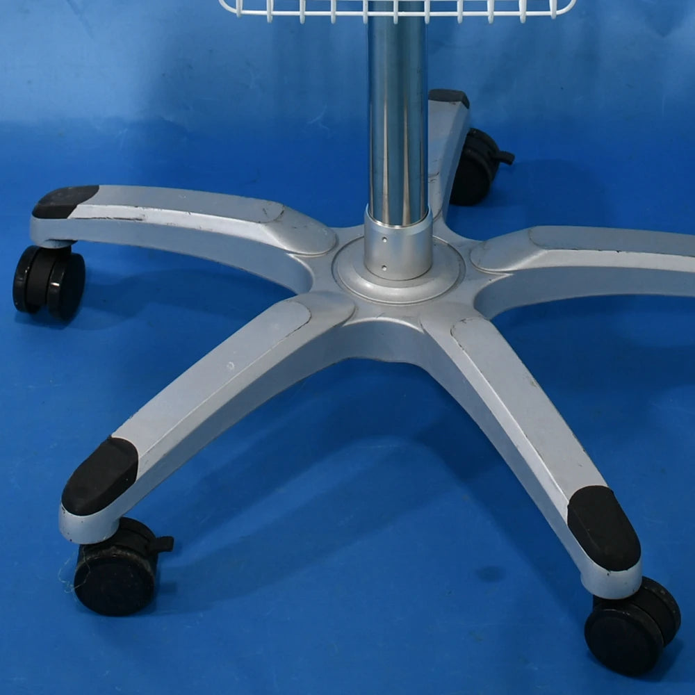 Trolley Therapeutic Equipment Medical Trolley Fetal Monitor Ekg Machine Cart with Big Platfrom  Hanger Ecg Trolley