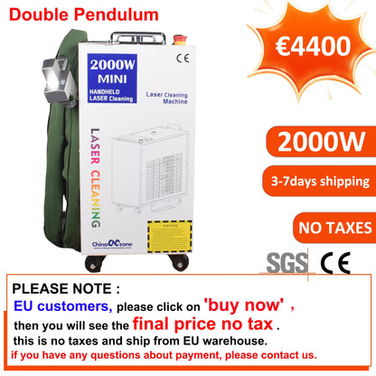 1500W 2000W 3000W Laser Cleaning Machine Rust Removal Cleaning Oil Paint for Metal Cleaning Width 300MM Laser Cleaner