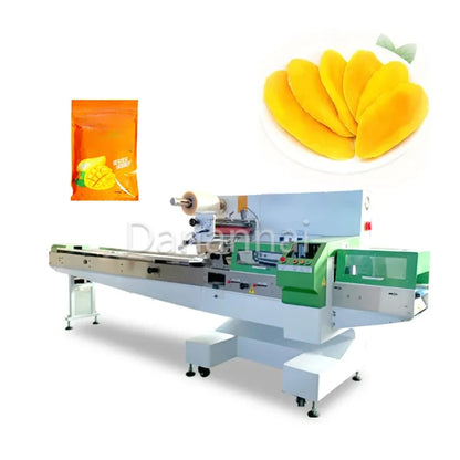 High Speed Pillow Packaging Machine, Fruit Mooncake Tableware Packaging Machine, Bread Hardware Bagging Sealing Machine