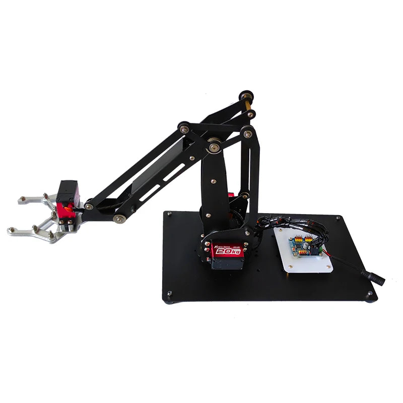 4 DOF Robot Arm with Metal Rotating Big/Small Base For Arduino ESP32 Robot DIY Kit Manipulator Claw Programmable Robot Projects