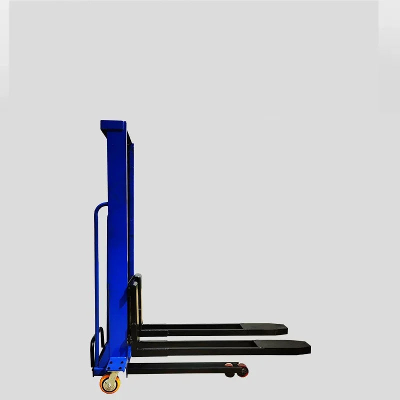 1.6M 500/1000KG Household Electric Lifting Remote Control Forklift Portable Stacker Hand Propelled Handling Forklift Customized