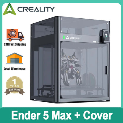 Creality Ender 5 Max 3D Printer 700mm/s Max Printing Speed Large Build Volume 40 *40 *40 Auto Leveling Linear Rail Dual Z Axis