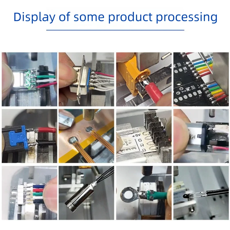 MultiFunction Semi-Automatic Soldering Machine with Foot Switch Light Belt Motor USB2 Wire Soldering Tool Point Soldering Device