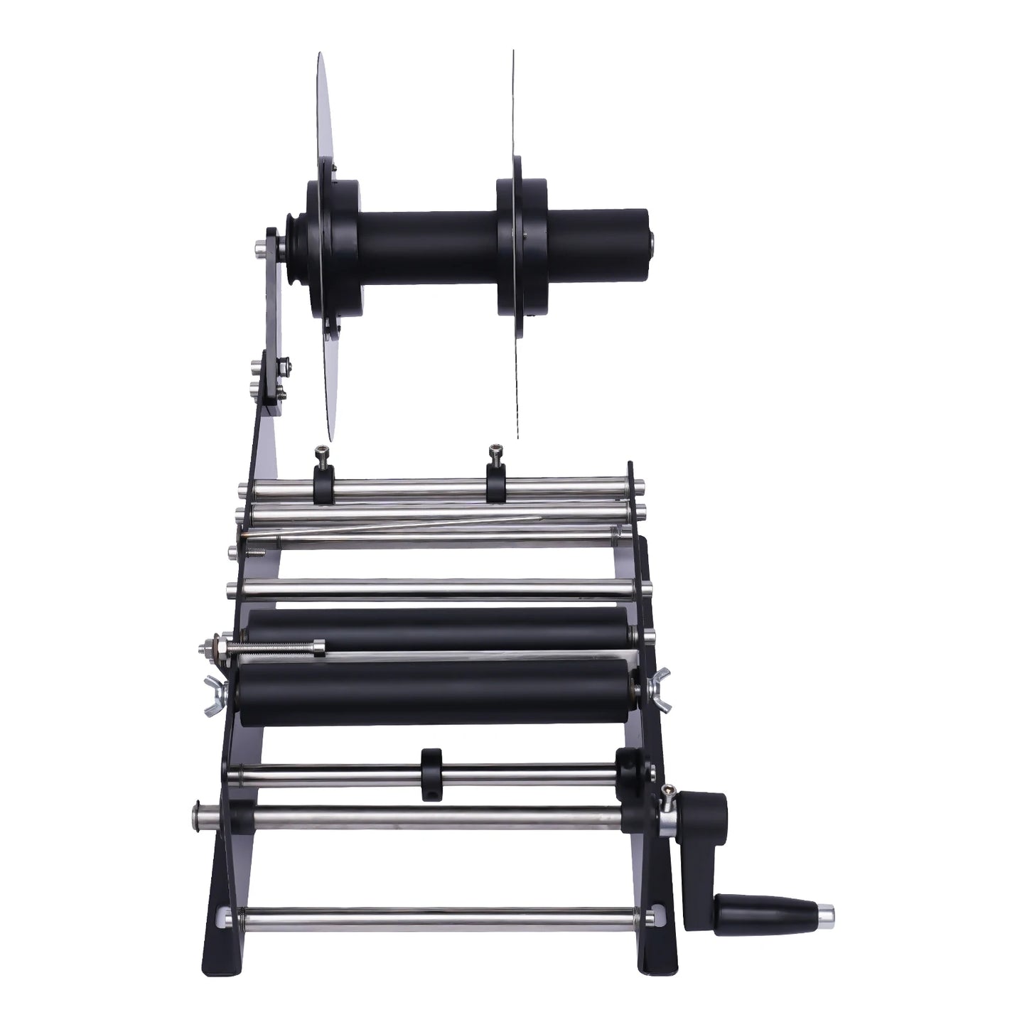 Manual Round Bottle Labeling Machine (Iron)—10-30pcs/min, ±0.5mm Accuracy, Desktop/Freestanding, Fits 0.79-4.72in Bottles