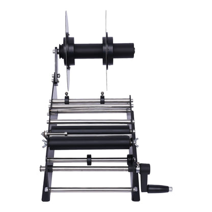 Manual Round Bottle Labeling Machine (Iron)—10-30pcs/min, ±0.5mm Accuracy, Desktop/Freestanding, Fits 0.79-4.72in Bottles