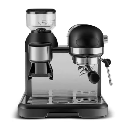 CAFOVO EM3601 3 in 1 Espresso Coffee Brewer Machine with Grinder 3 heating blocks 19bar Commercial Italy Coffee Maker