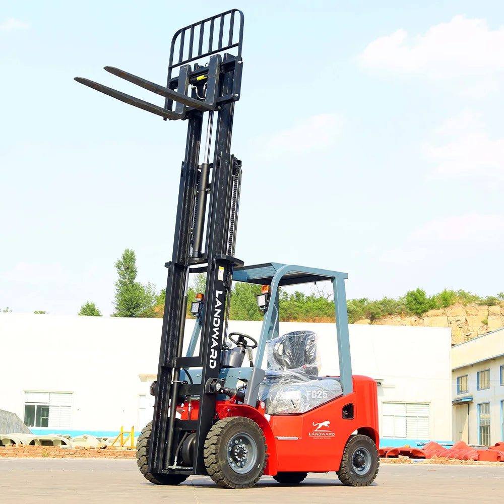 4WD High Load Forklift 3 Ton High Quality Euro 5 Diesel Forklift Home Use Small Transport Forklift EPA Engine Customized Sale