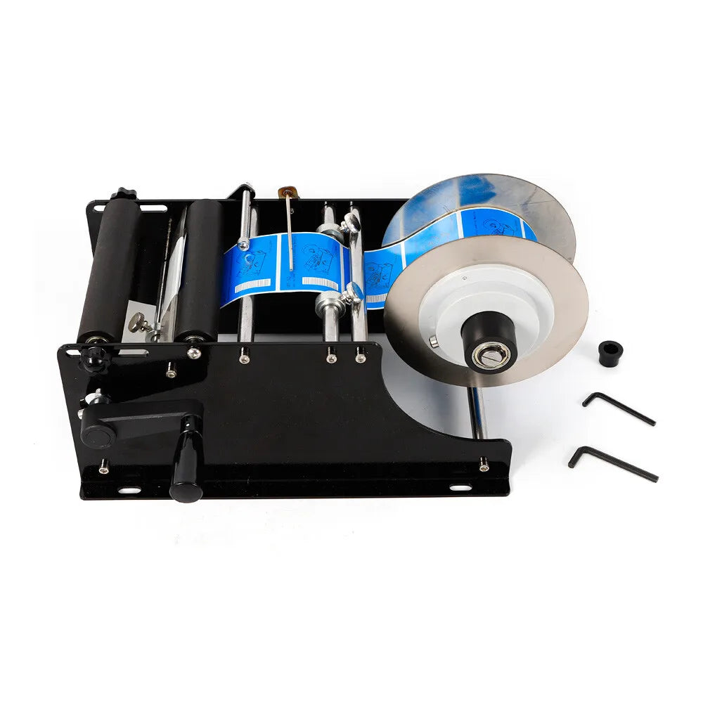 High-Precision Desktop Labeling Machine for Bottles & Cans 10-30pcs/min Durable Iron Construction Easy to Use