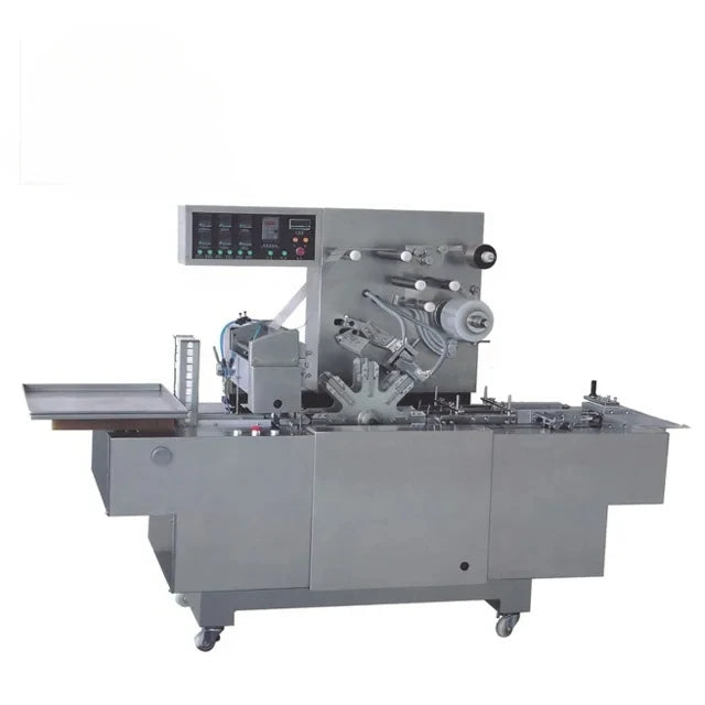 BT-210 Automatic Soap Chocolate Perfume Cigarette Box Bopp Film Overwrapping Packaging Cellophane Wrapping Machine