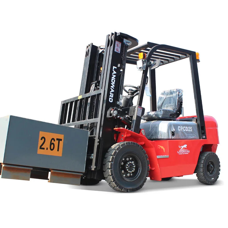 Hydraulic Diesel Forklift Lifting Truck 3 Ton 5 Tons CE EPA With Fork Positioner And Side Shifter Warehouse Forklift Customized