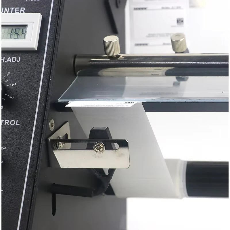 Industrial Automatic Label Dispenser 220V/110V Sticker Separating Machine Auto Label Stripping Device for Label Removal