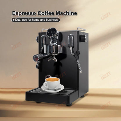 GZZT CM6005 Espresso Coffee Machine 3100W Double Pump PID Control Temperature 58mm Commercial/Home Coffee Makers 220V
