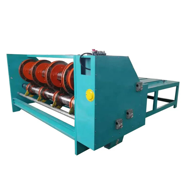 Factory Low Price Semi Automatic Rotary Slotting Die Cutting Machine For Corrugated Carton Box Making Pizza Box