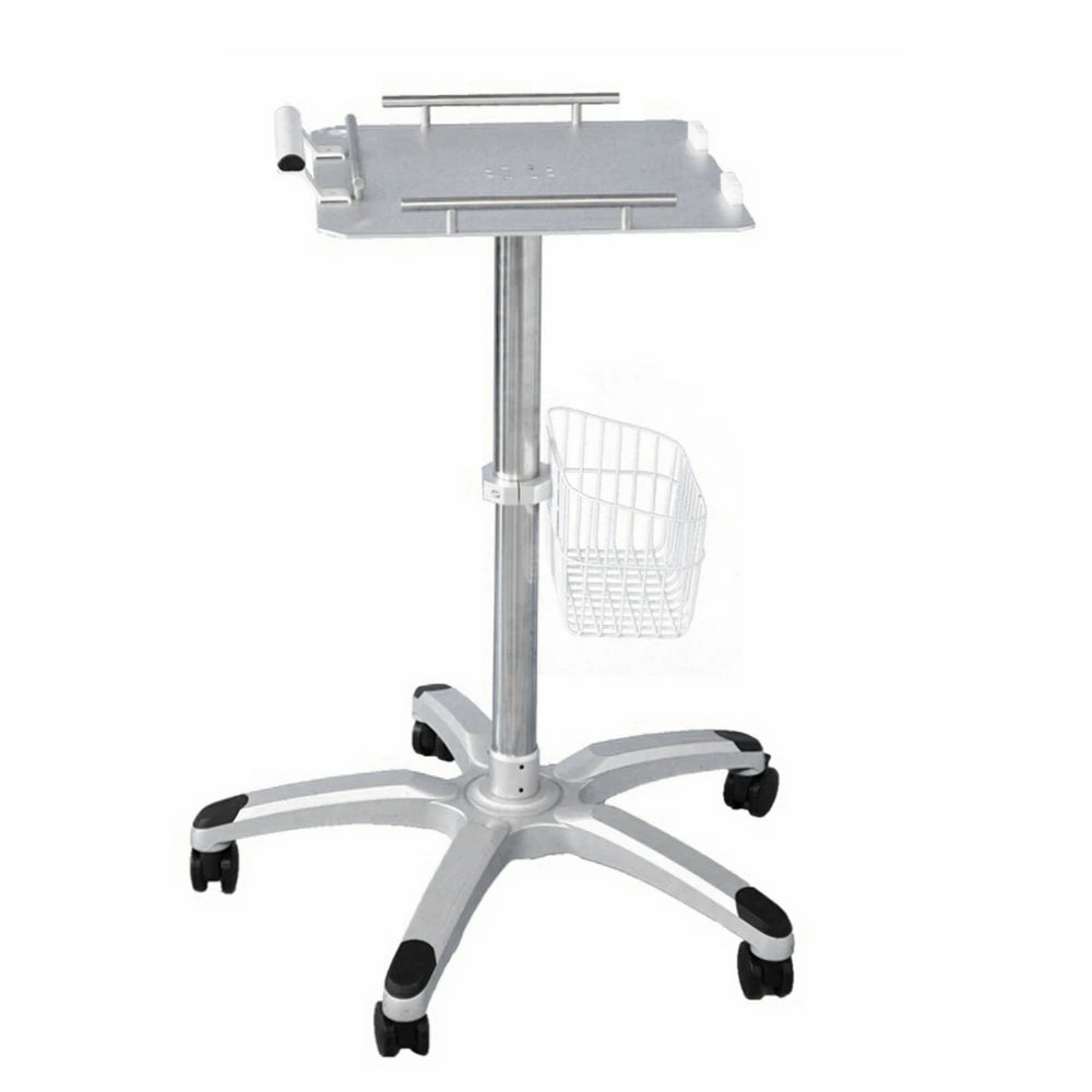 Trolley Therapeutic Equipment Medical Trolley Fetal Monitor Ekg Machine Cart with Big Platfrom  Hanger Ecg Trolley