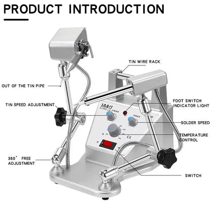 Automatic Welding Soldering Robot Tool Portable Soldering Iron Torch with Foot Switch