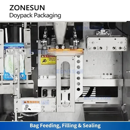 Zonesun Pouch Packaging Machine Doypack Packing Machine Automatic Filling and Sealing Machine Liquid Power Granule ZS-FSB30