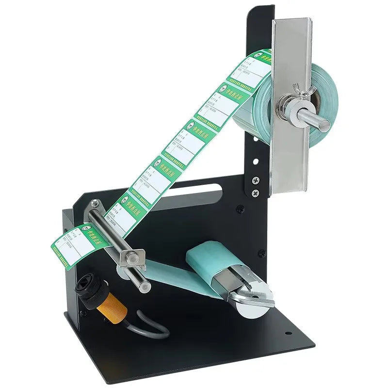 Mini Automatic Label Dispenser Sticker Separating Machine Electric Auto Label Stripping Machine Stripper