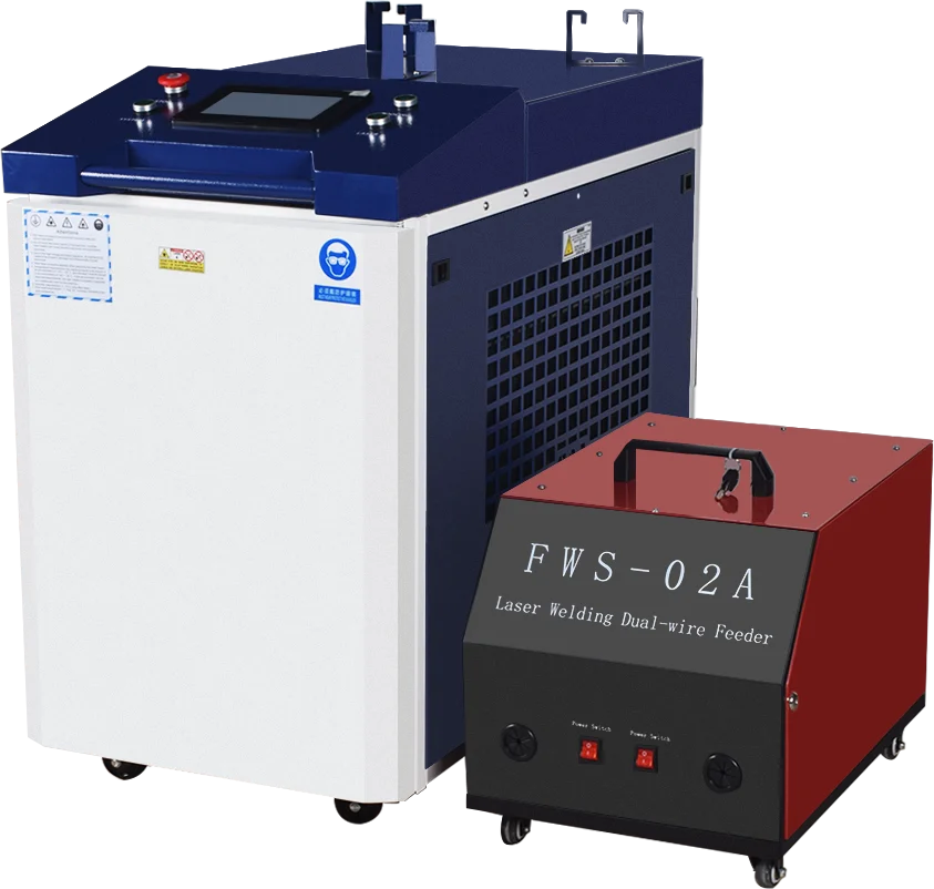 3000W Raycus 4 in 1 Laser Welding Cleaning Cutting Machine for all Metal with Dual Wire Feeder Machine Handheld Laser Welder