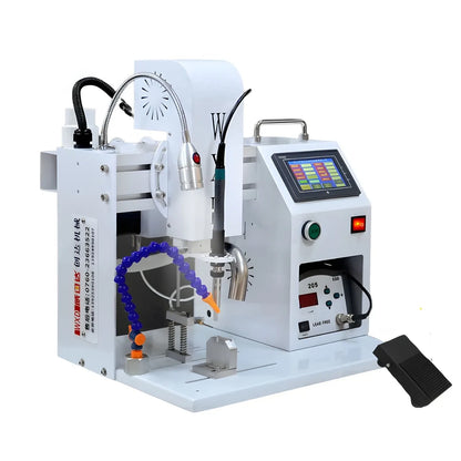WXD-110H Semi-Automatic USB Connector Electrical Cables Soldering Machine For USB Wire Making Tin PCB/LED/Robot Welding Machine