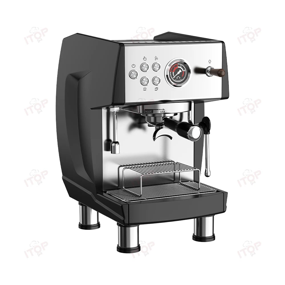 ITOP CM-808 9Bar Commercial Espresso Coffee Maker 2 ULKA Pump 3 Boilers PID Temperature Control Semi-automatic Coffee Machine