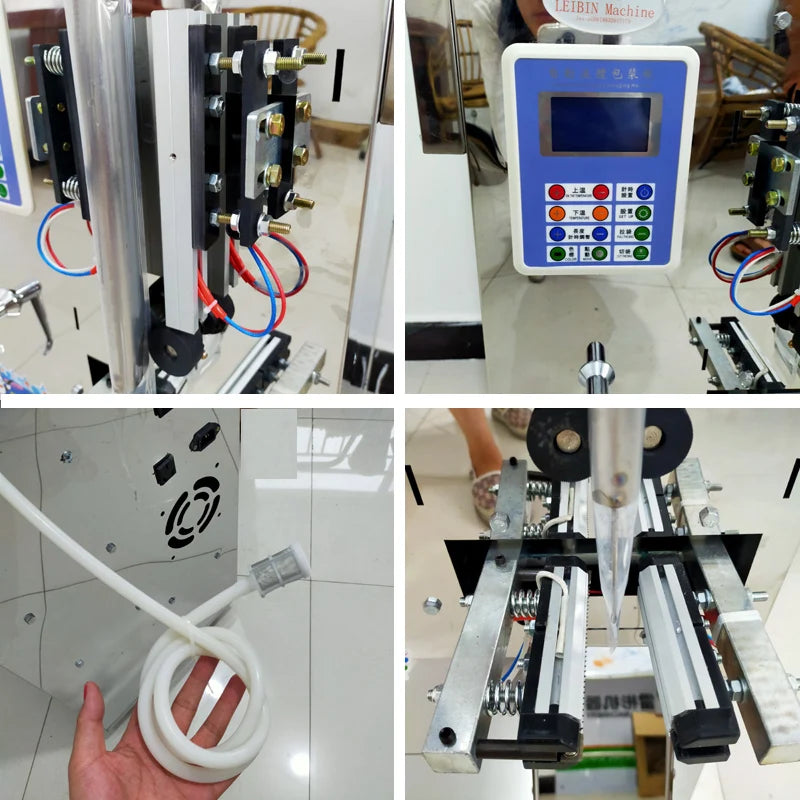 Including Tariffs Electric Liquid Packaging Machine With Adjustable Capacity And Self Priming Liquid Packing Machine
